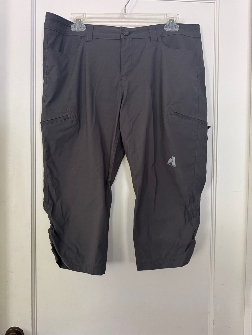 Eddie Bauer Dark Gray Capris - Outdoor Active Shorts